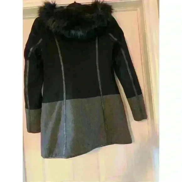 EUC Rw&Co Wool Blend Hooded  Peacoat - Picture 4 of 7